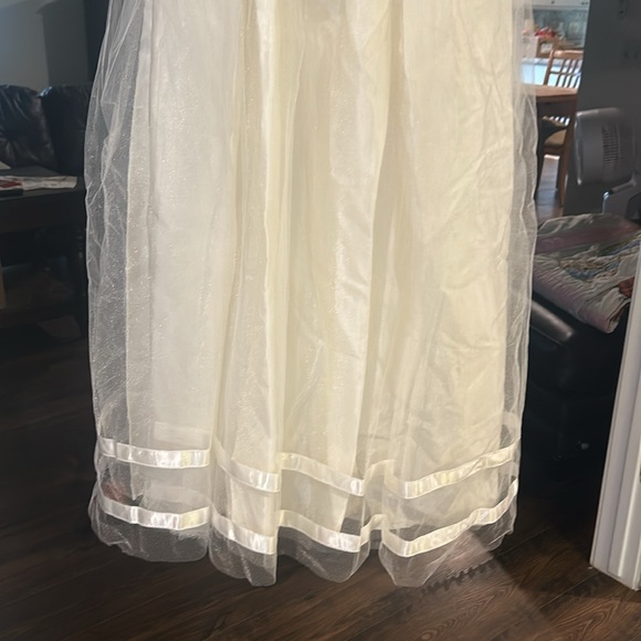 Vintage Gunne Sax strapless white 5 - Picture 3 of 6